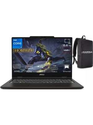 Msı Venturepro 15 Intel Core 7 240H A2RWEG-206XTR-15 40GB 1tb RTX5050 W11PRO 15.6" Full Hd Gaming Laptop & A2RWEG206XTRK15