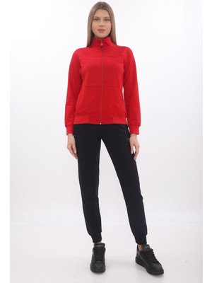 Kadın Kapüşonsuz Fermuarlı 2 Iplik Takım