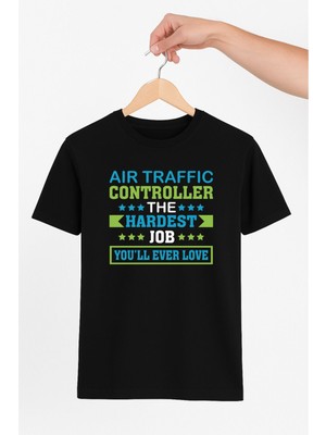 Vecihi Geliyor Air Traffic Tasarım Unisex Tshirt Pilot - Havacı - Uçak Tutkunu