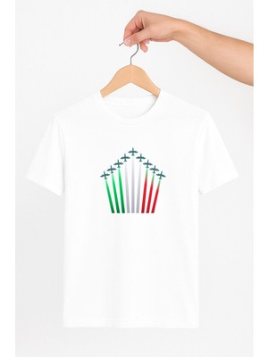 Vecihi Geliyor Kol Uçuşu Unisex Tshirt Pilot - Havacı - Uçak Tutkunu