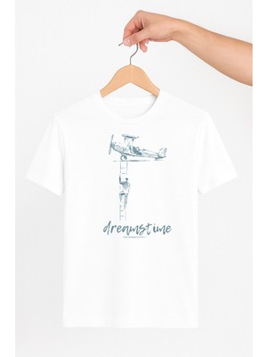 Vecihi Geliyor Dreamstime Unisex Tshirt Pilot - Havacı - Uçak Tutkunu
