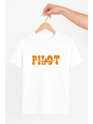 Vecihi Geliyor Pilot Unisex Tshirt Pilot - Havacı - Uçak Tutkunu