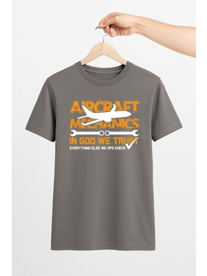 Vecihi Geliyor Aircraft Mechanics Unisex Tshirt Pilot - Havacı - Uçak Tutkunu