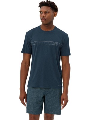 Vaude Cyclist V Bisiklet Yaka Erkek T-Shirt 42125