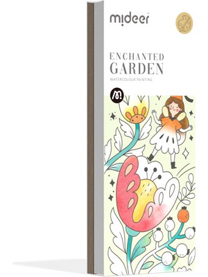 Mideer Sulu Boya Resim Seti -  Büyülü Bahçe