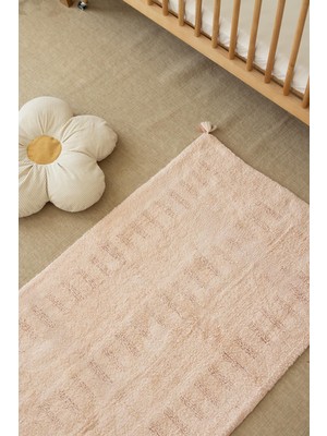 İrya Togo Tekli Banyo Paspası %100 Pamuk 70X110 Somon