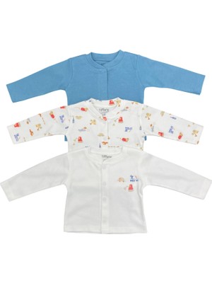 Tiffany Baby Traffic Rider Theme 3'lü Hırka 50027