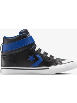 Converse Pro Blaze Strap Leather Easy On Çocuk Siyah SNEAKER.001