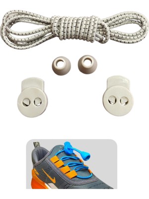 Mawrond Yuvarlak, Akıllı, Kilitle, Tak-Bırak, Elastik Bot, Spor Ayakkabı Bağcığı, 100 Cm, 1 Çift
