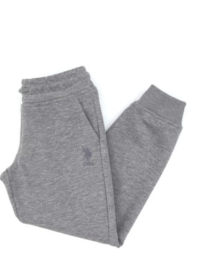 U.s. Polo Assn. Erkek Çocuk Gri Melanj Eşofman Altı 50307709-VR086