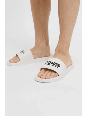 Jack&jones 12236477 Erkek Terlik - Beyaz