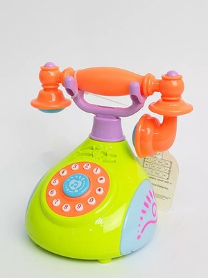Klasik Stil Pilli Müzikli Çocuk Telefonu