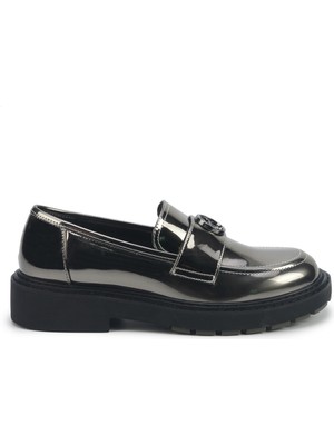 Nine West Desmond 5pr Gri Kadın Loafer