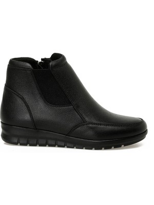 Polaris 5 Nokta 103180.Z5PR Siyah Kadın Düz Bot