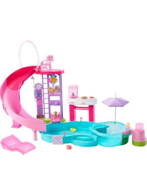 Barbie’nin Rüya Havuzu Oyun Seti JFP01 Kız Çocuklar İçin Eğlenceli Su Maceraları
