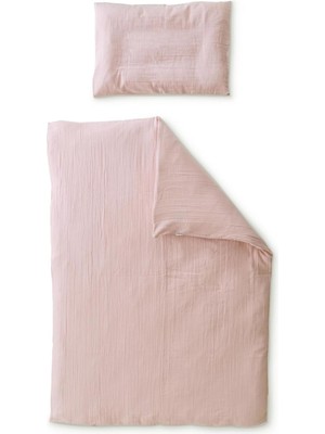 %100 Organik Pamuk Müslin Bebek Nevresim Takımı 100X135 cm Oeko Tex Sertifikalı