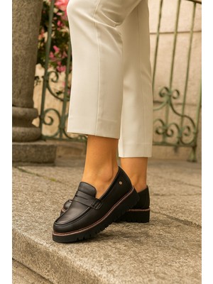 Mammamia Kadın Deri Loafer D25KA-3170