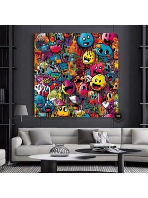 Müzikle Akan Viyolonselci – Kanvas Baskı / Modern Duvar Sanatı