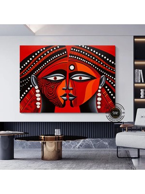 Tütün Içen Ördek Antika Portresi, Mizahi ve Farklı Ev Dekoru, Renkli Vintage Sanat