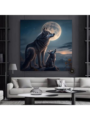 Fil Kanvas Tablo, Renkli Pop Art Fil Tablosu, Afrika Fil Dekoru