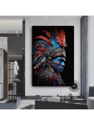 Siyah ve Gri Taş Duvar Sanatı, Alkol Mürekkebi ile Kanvas, Mermer Desenli Trend Baskı