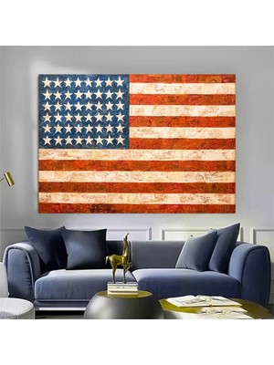 Graffiti Aslan Tablosu, Renkli Modern Hayvan Sokak Sanatı