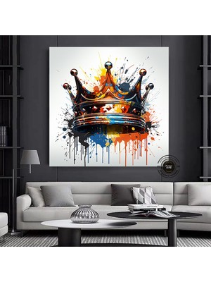 Gece Şehir Manzarası Panoraması; Gece Şehir Hayatı Tablosu; Kanvas Şehir Manzarası Baskısı; Duvar De