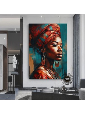 Soyut Graffiti Aslan Tablosu, Renkli Hayvan Sokak Sanatı, Oturma Odası Dekoru