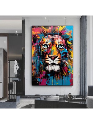 Fil Ailesi Kanvas Tablosu, Büyük Boy Afrika Filleri Temalı Duvar Sanatı