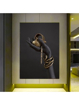 Pablo Picasso Stili Soyut Kelebek Kanvas Tablosu