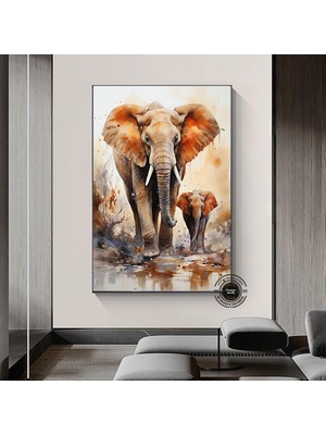 Soyut Graffiti Maymun; Komik Gorilla Duvar Sanatı; Renkli Şempanze Kanvas Dekor; Renkli Maymun Poste