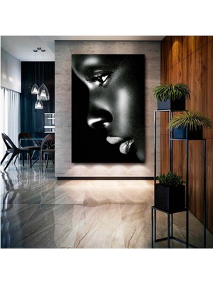 Güzel Kızlar Graffiti Kanvas Tablosu, Sokak Sanatı Baskısı, Oturma Odası Duvar Dekoru