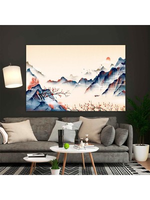 Banksy Graffiti Sanatı | Kalpli Graffiti Duvar Tablosu | Büyük Çok Renkli Set | Asılmaya Hazır