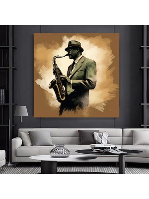 Gözlerini Kapatmış Afrika Kadını Kanvas Duvar Sanatı; Altın Kadın Kanvas Boyama; Modern Ev Dekoru