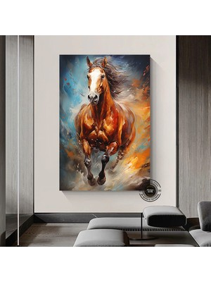 Jaguar Yakın Plan Kanvas, Yaban Hayatı Duvar Posteri, Ofis Için Soyut Hediye