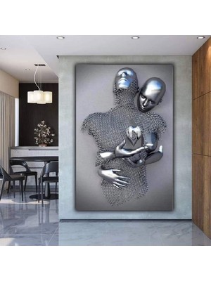 Ayı Ailesi Kanvas Tablo – Doğa Temalı Hayvan Duvar Sanatı – Ilham Veren Orman Dekoru