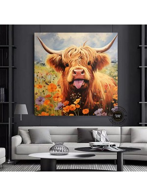 Siyah & Altın Fil Tablosu; Şık Fil Duvar Sanatı; Çok Renkli Kanvas; Hediye