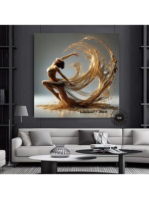 Kırmızı Yapraklı Orman Kanvas Tablosu, Güzel Kırmızı Ağaç Park Baskısı, Manzara Kanvas Tablo