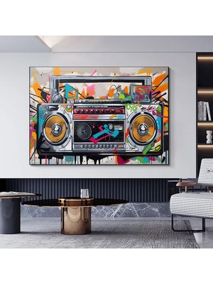 Flamingo Kanvas Duvar Sanatı; Pembe Flamingo Baskısı; Tropikal Dekor; Egzotik Kuş Sanatı; Asmaya Haz