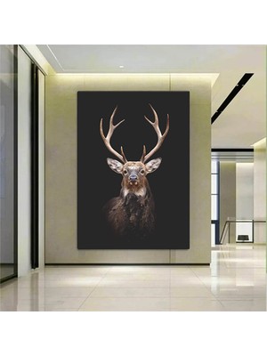 Boğa Posteri, Uzun Boynuzlu Boğa Posteri, Inek Posteri, Boğa Kanvas Baskı