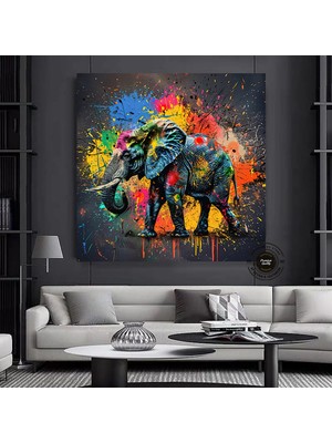 Orman Duvar Sanatı, Doğa ve Ağaç Temalı Duvar Kanvası