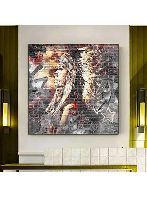 Isa Kanvas Tablosu – Hristiyan Duvar Dekoru – Kutsal Kitap Sanatı – Trend Kanvas