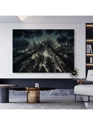 Mor ve Pembe Mermer Kanvas Tablo – Altın Detaylı Alkol Mürekkebi Sanatı