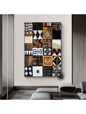 Kopenhag Nyhavn Manzarası Kanvas; Danimarka Dekoru; Şehir Manzarası