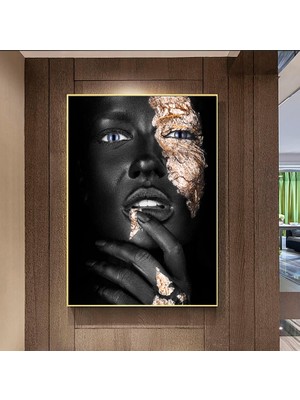 Renkli Şehir Manzaralı Suluboya Kanvas Tablosu, Şehir Peyzajı Duvar Dekoru