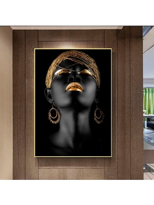 Soyut Portre Kanvas Sanatı, Lüks Duvar Dekoru, Soyut Insan Yüzü Sanatı