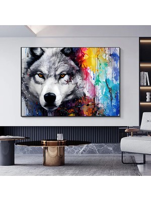 Siyah Kanvas Üzerinde Afrika Kadın; Etnik Kadın Kanvas Resim; Altın Detaylı Kadın Baskı; Modern Ev D