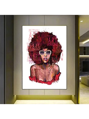 Ofis Dekoru Için At Kanvas Tablo – Şahlanan At Sanatı – Modern