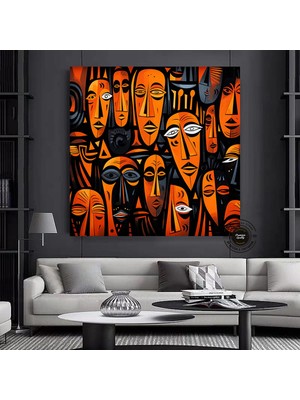 Koşan Atlar Kanvas Duvar Sanatı, Renkli At Posteri, Ev Dekoru