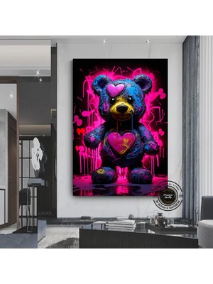 Yelkenli Gemi Kanvas Tablosu, Soyut Gemi Baskısı, Yelkenli Duvar Dekoru, Mavi Renkli Ev Sanatı